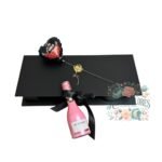 Caja De 10 Rosas Eternas De Jabón + Bombones + Espumante Jp Chenet Ice Rosé + Mini Globo - Imagen 2