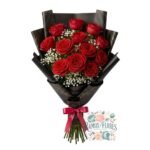 Ramo 12 Rosas Rojas
