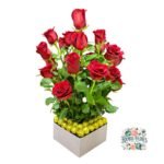 Arreglo 20 Rosas + 20 Bombones - Imagen 2