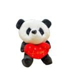 Panda Corazón Rojo 17cm