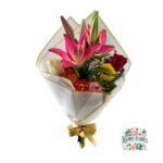 Ramo Primaveral + Rosas + Lirios + Flores de Temporada