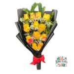 Ramo 12 Rosas Amarillas