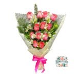 Ramo 12 Rosas Rojas