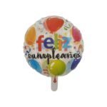 Globo Transparente Feliz Cumpleaños 45cm