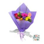 Ramo Primaveral + Rosas + gerbera + Flores de Temporada