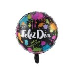 Globo Metalizado Feliz Día 45cm