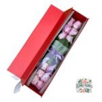 Caja 12 Rosas Rosadas