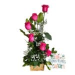 Arreglo 6 Rosas