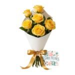 Ramo 6 Rosas Amarillas