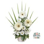 Arreglo Gerberas + Margaritas