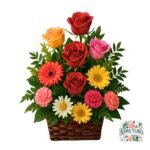 Arreglo Cesta Primavera Mix