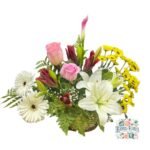 Arreglo Cesta Primaveral